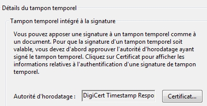 Digicert Timestamp Responder